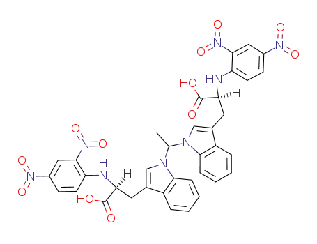 1,1'-Ethylidenebis(N-2,4-dinitrophenyl-L-tryptophan)