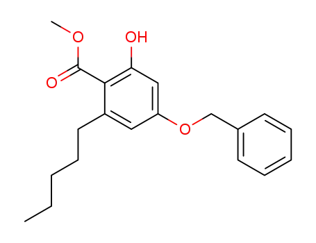 methyl 4-benzyloxy-2-hydroxy-6-pentylbenzoate