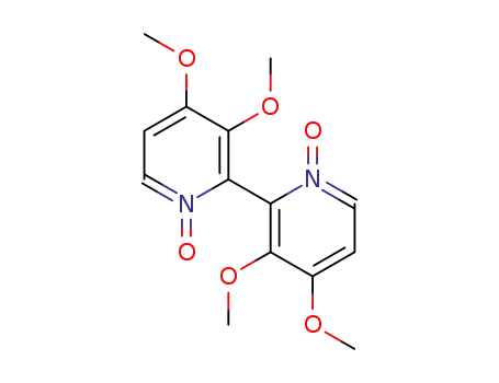 Molecular Structure of 101664-54-4 (2,2'-Bipyridine, 3,3',4,4'-tetramethoxy-, 1,1'-dioxide)