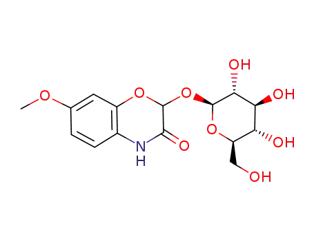 2-(β-D-glucopyranosyloxy)-3,4-dihydro-7-methoxy-2H-1,4-benzoxazin-3-one