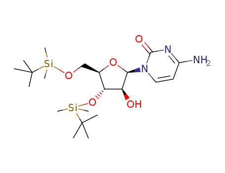 1-[3',5'-di(O-tert-butyldimethylsilyl)-β-D-arabinofuranosyl]cytosine