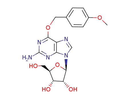 Guanosine, 6-O-[(4-methoxyphenyl)methyl]-