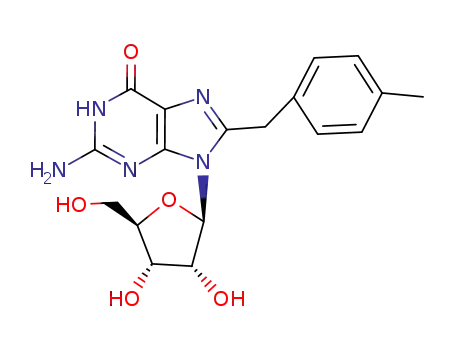 8-(p-methylbenzyl)guanosine