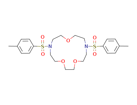 1,4,10-Trioxa-7,13-diazacyclopentadecane,
7,13-bis[(4-methylphenyl)sulfonyl]-