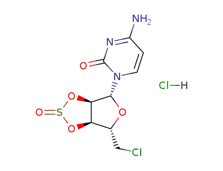 5'-chloro-5'-deoxy-2',3'-O-sulphinylcytidine hydrochloride