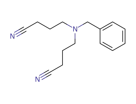 Molecular Structure of 78217-67-1 (4,4'-[(PhenylMethyl)iMino]bisbutanenitrile)