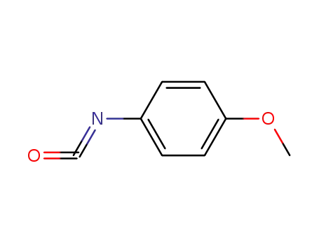 Molecular Structure of 5416-93-3 (4-Methoxyphenyl isocyanate)