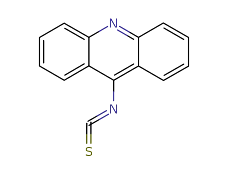 Molecular Structure of 7620-46-4 (9-ISOTHIOCYANATOACRIDINE*)