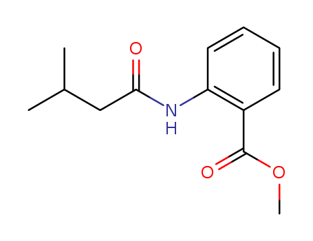 Benzoic acid,2-[(3-methyl-1-oxobutyl)amino]-, methyl ester