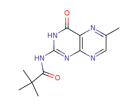 Propanamide, N-(1,4-dihydro-6-methyl-4-oxo-2-pteridinyl)-2,2-dimethyl-