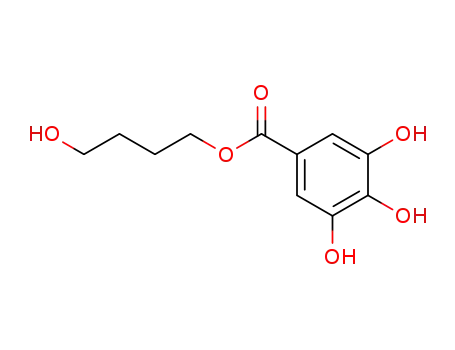 Benzoic acid, 3,4,5-trihydroxy-, 4-hydroxybutyl ester
