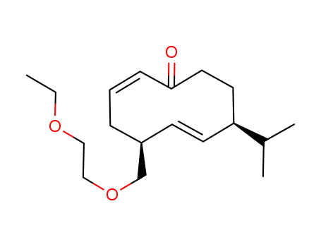 (2Z,6E)-(5S,8S)-5-(2-Ethoxy-ethoxymethyl)-8-isopropyl-cyclodeca-2,6-dienone