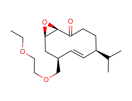 (E)-(1R,5S,8S,10R)-8-(2-Ethoxy-ethoxymethyl)-5-isopropyl-11-oxa-bicyclo[8.1.0]undec-6-en-2-one