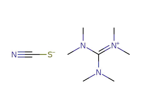 Molecular Structure of 68897-49-4 (Methanaminium, N-[bis(dimethylamino)methylene]-N-methyl-, thiocyanate (9CI))