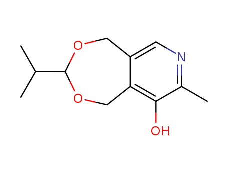 [1,3]Dioxepino[5,6-c]pyridin-9-ol,1,5-dihydro-8-methyl-3-(1-methylethyl)-