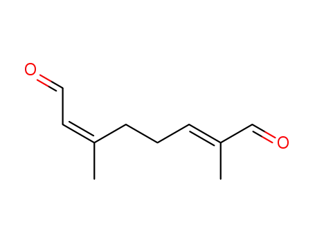 Molecular Structure of 80054-41-7 (2,6-Octadienedial, 2,6-dimethyl-, (E,Z)-)
