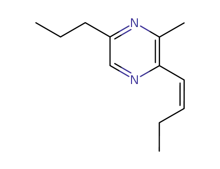 cis-3-methyl-5-n-propyl-2-(1-butenyl)-pyrazine