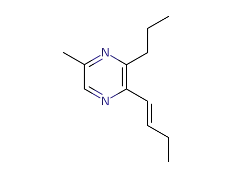 trans-5-methyl-3-n-propyl-2-(1-butenyl)-pyrazine