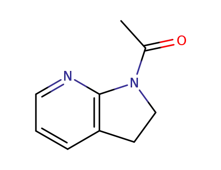1H-Pyrrolo[2,3-b]pyridine, 1-acetyl-2,3-dihydro- (9CI)