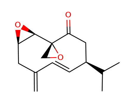 Spiro[11-oxabicyclo[8.1.0]undec-6-ene-2,2'-oxiran]-3-one,8-methylene-5-(1-methylethyl)-, (1R,2R,5S,6E,10R)-