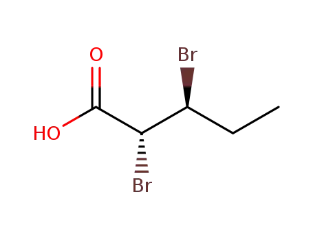 (2R*,3S*)-2,3-dibromopentanoic acid
