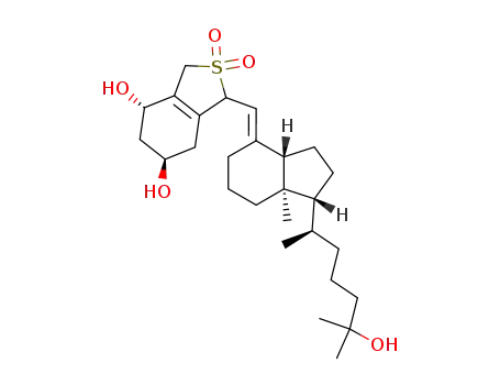(4S,6R)-1-[(1R,3aS,7aR)-1-((R)-5-Hydroxy-1,5-dimethyl-hexyl)-7a-methyl-octahydro-inden-(4E)-ylidenemethyl]-2,2-dioxo-2,3,4,5,6,7-hexahydro-1H-2λ6-benzo[c]thiophene-4,6-diol