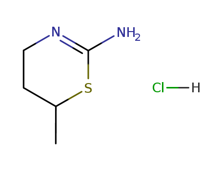 4H-1,3-Thiazin-2-amine,5,6-dihydro-6-methyl-, hydrochloride (1:1)(21463-31-0)