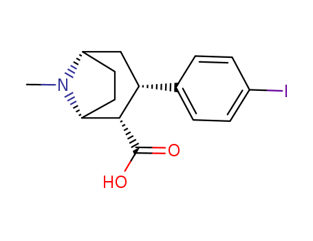8-Azabicyclo[3.2.1]octane-2-carboxylicacid, 3-(4-iodophenyl)-8-methyl-, (1R,2S,3S,5S)-