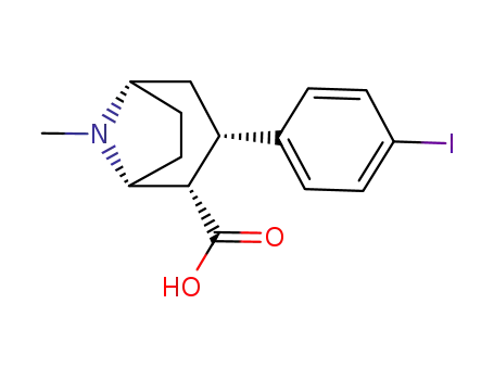 Molecular Structure of 141807-58-1 (3-DEOXY-3-(P-IODOPHENYL)BETA-ECGONINE)