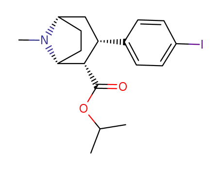 3β-(4'-iodophenyl)tropane-2β-carboxylic acid isopropyl ester
