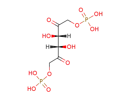 Molecular Structure of 39217-32-8 (D-5-ketofructose 1,6-biphosphate)