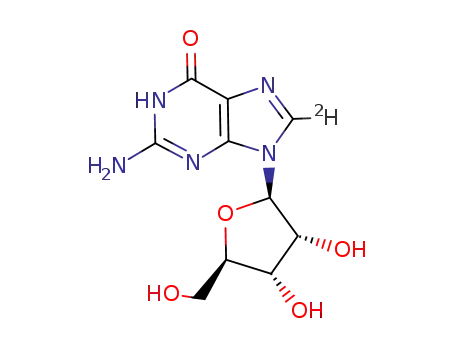 <8-2H>guanosine
