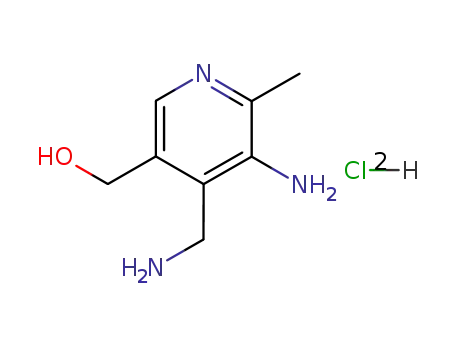 3-amino-4-aminomethyl-5-hydroxymethyl-2-methylpyridine dihydrochloride