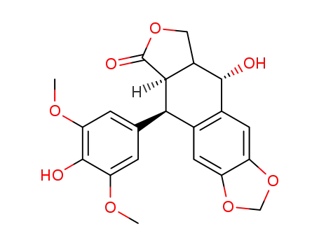 (+/-)-4'-O-demethyl-1-epipodophyllotoxin