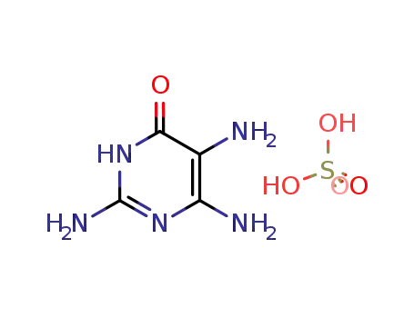 2,4,5-triaminopyrimidin-6(1H)-one sulfate monohydrate