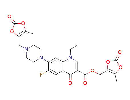 N-(5-methyl-2-oxo-1,3-dioxol-4-yl)methyl NFLX (5-methyl-2-oxo-1,3-dioxol-4-yl)methyl ester