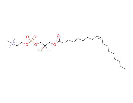 Molecular Structure of 19420-56-5 (L-ALPHA-LYSOPHOSPHATIDYLCHOLINE, OLEOYL)