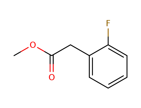Molecular Structure of 57486-67-6 (METHYL 2-FLUOROPHENYLACETATE)