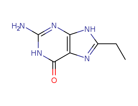 6H-Purin-6-one,2-amino-8-ethyl-1,9-dihydro-