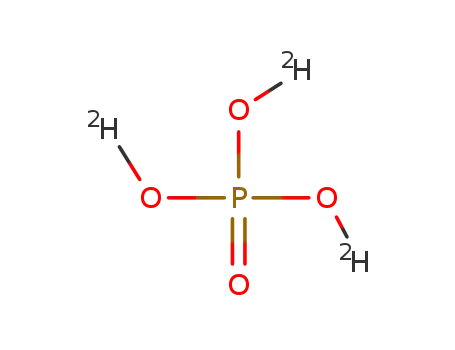 Molecular Structure of 14335-33-2 (Phosphoric acid-d3)