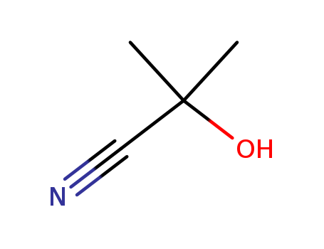 2-Hydroxy-2-methylpropanenitrile