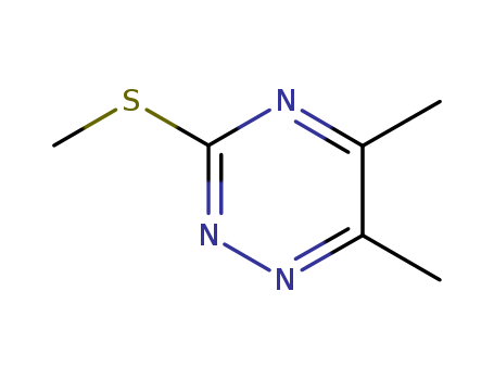 3-(Methylthio)-5,6-dimethyl-1,2,4-triazine