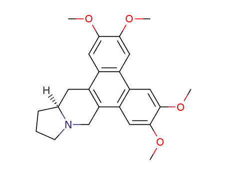 Molecular Structure of 482-20-2 ((S)-9,11,12,13,13a,14-Hexahydro-2,3,6,7-tetramethoxydibenzo(f,h)pyrrol o(1,2-b)isoquinoline)