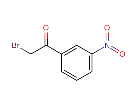 Molecular Structure of 2227-64-7 (3-Nitrophenacylbromide)