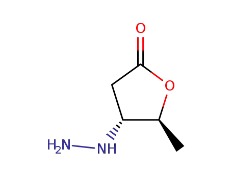 (4R,5S)-4-Hydrazino-5-methyl-dihydro-furan-2-one