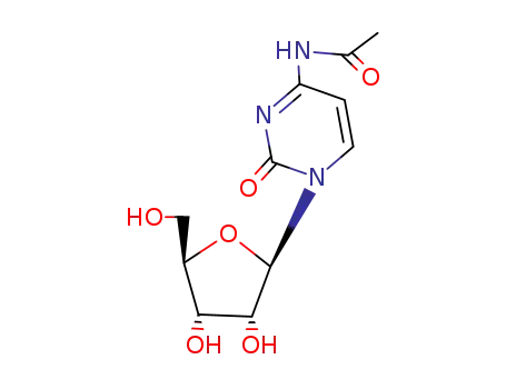 Molecular Structure of 3768-18-1 (N4-Acetylcytidine)