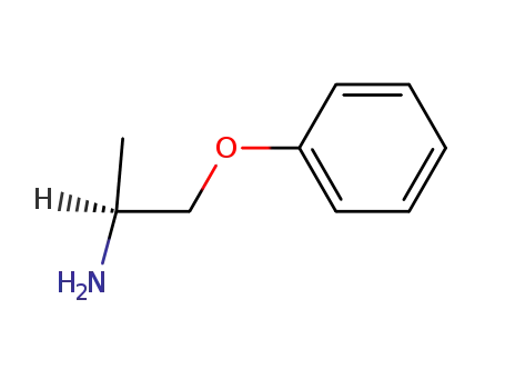 Molecular Structure of 45972-73-4 ((2S)-1-phenoxy-2-PropanaMine)