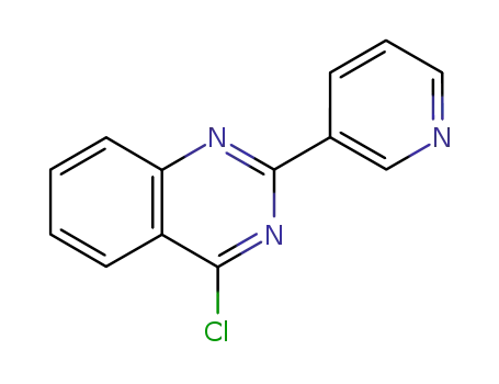 Molecular Structure of 98296-25-4 (4-chloro-2-(3-pyridyl)-quinazoline)