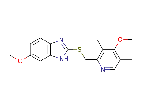 6-methoxy-2-(((4-methoxy-3,5-dimethylpyridin-2-yl)methyl)thio)-1H-benzo[d]imidazole
