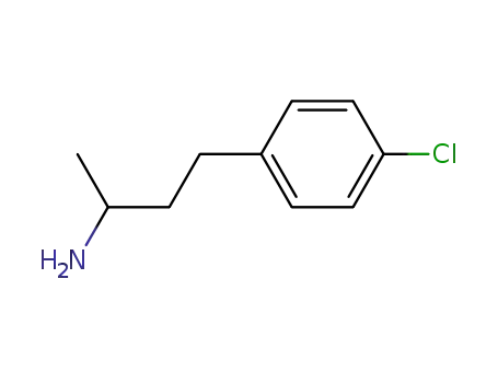 Molecular Structure of 74697-68-0 (4-(4-chlorophenyl)butan-2-amine)
